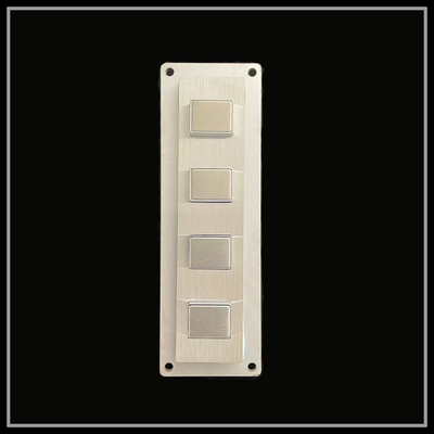4 Key Function Bar Metal Numeric Keypad Stainless Steel 304 Side Key Keyboard