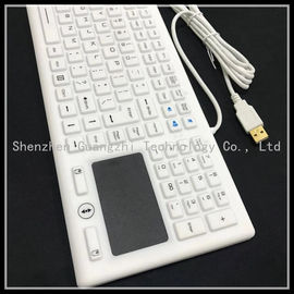 Washable 122 Key USB PS2 Medical Silicone Keyboard
